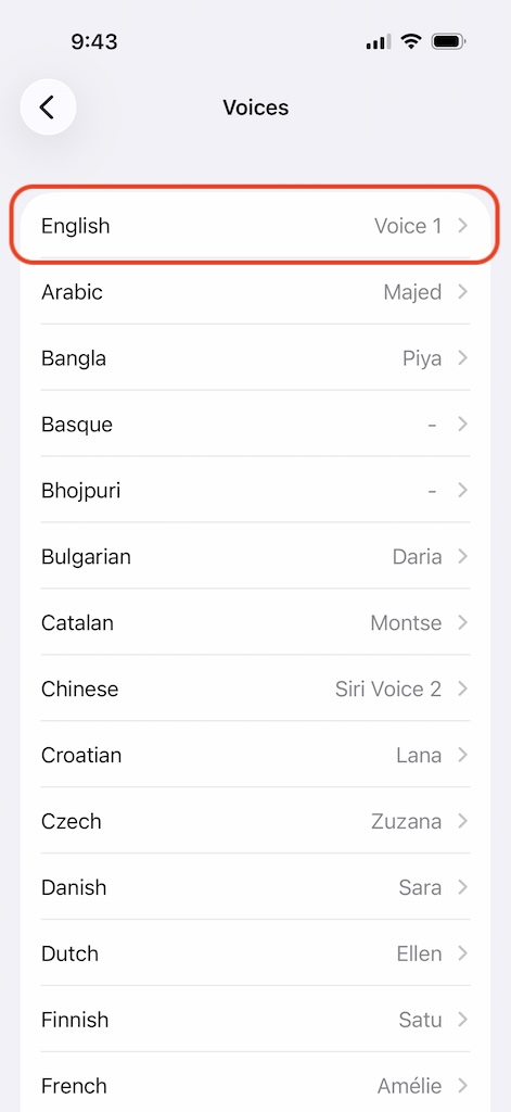 Tap English