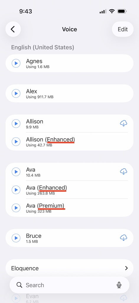 Download Enhanced or Premium